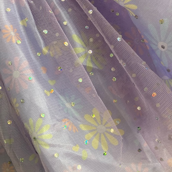 NWT Bunny Sequin Lavender Floral Tutu Dress-up Set - Picture 10 of 10